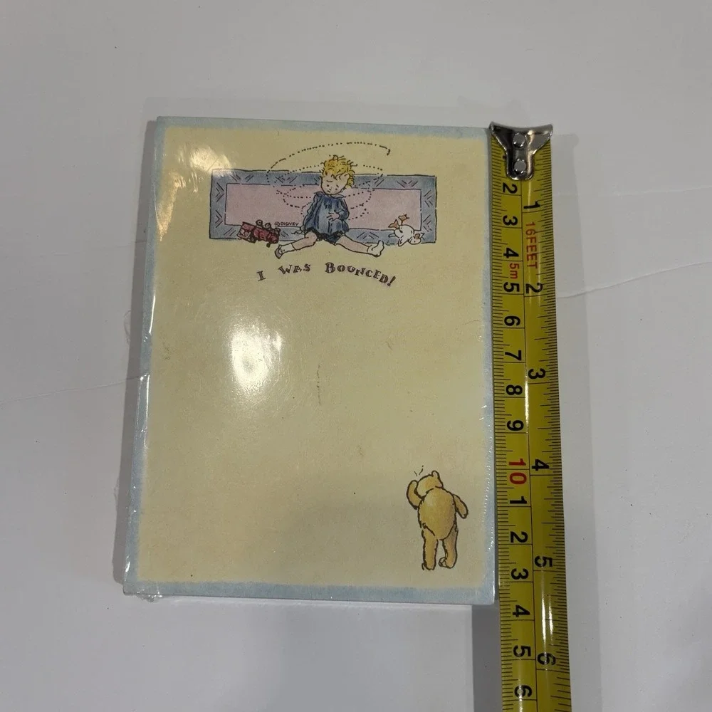 NEW Vintage (Sealed) Classic Winnie the Pooh Notepad WALT DISNEY CO Printed USA